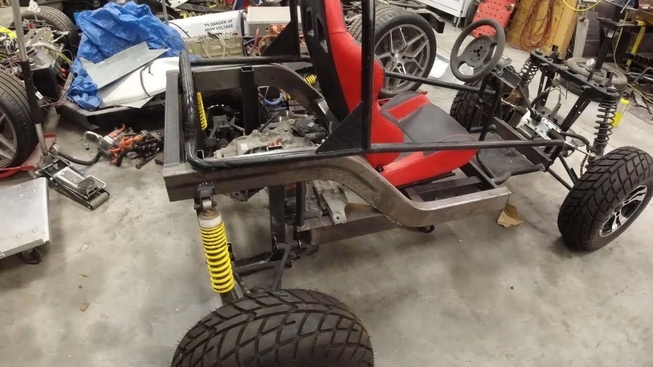 300hp Electric Cross Kart build Build PT 7:Street tires are here!!