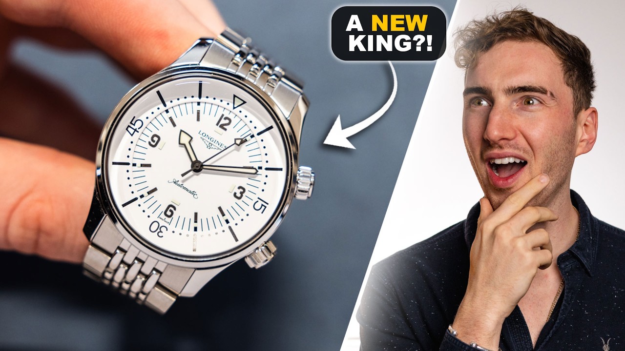 Longines Legend Diver 39mm White Dial - Hands-On Review