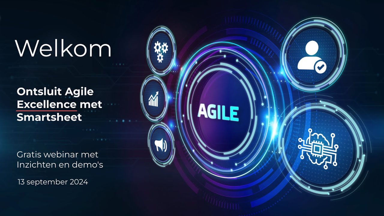 Ontdek Agile Management met Smartsheet: Gratis webinar met inzichten en demonstraties.