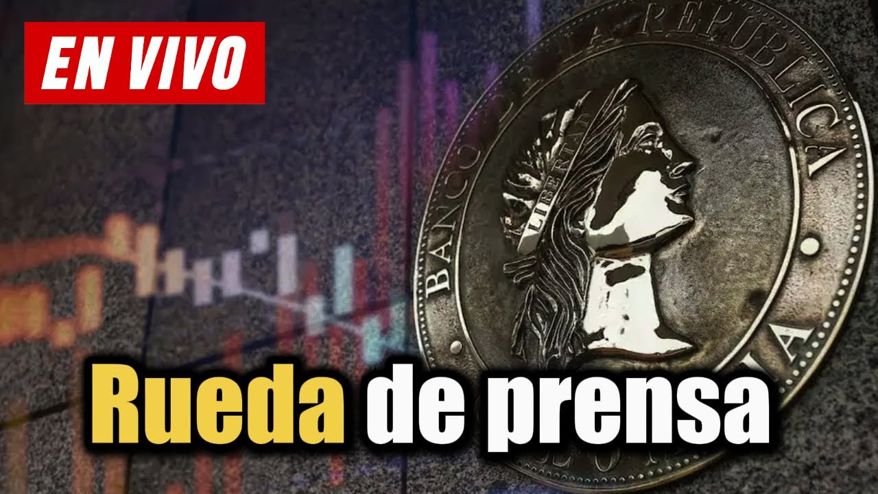 🔴 EN VIVO: BanRep define si sube o baja la tasa de inter&eacute;s | Rueda de prensa oficial
