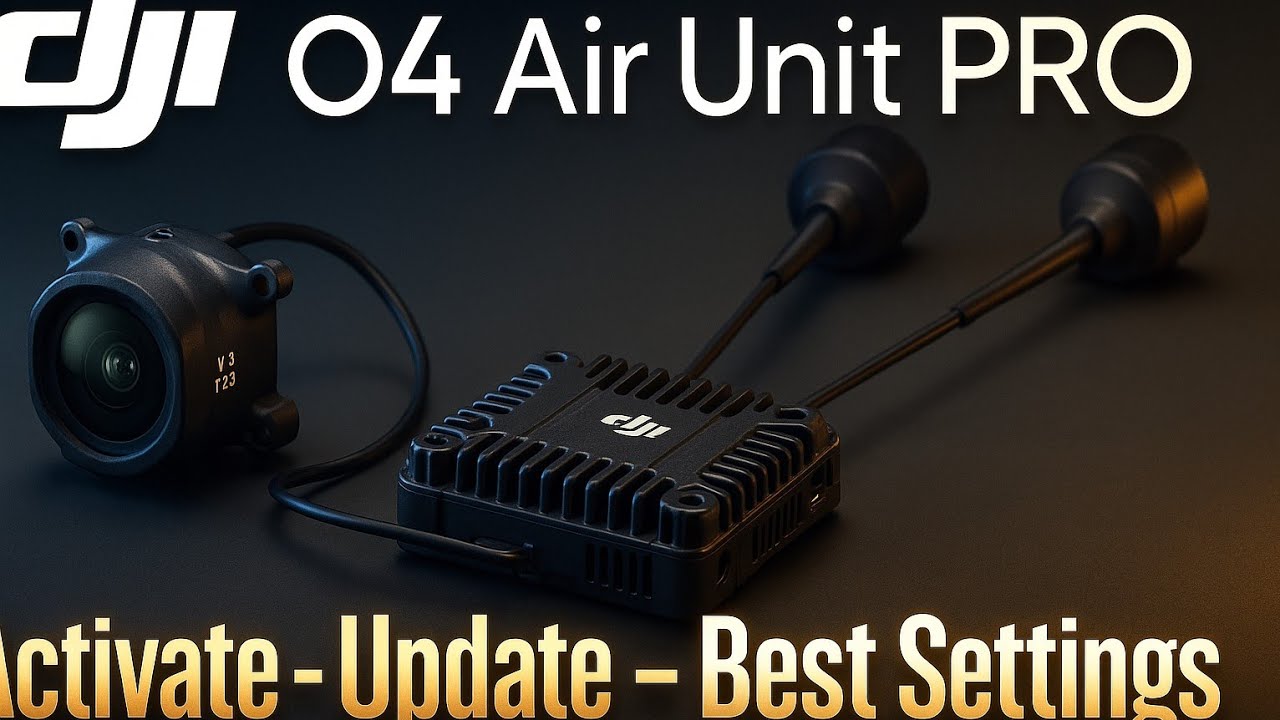 Как привязать, активировать и обновить ваш DJI O4 Air Unit — полное руководство по настройке для ...