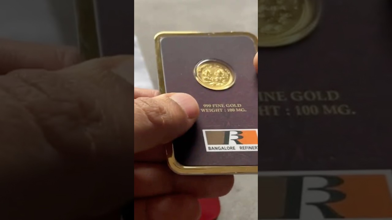 Unboxing the CHEAPEST Pure Gold from Bangalore Refinery!