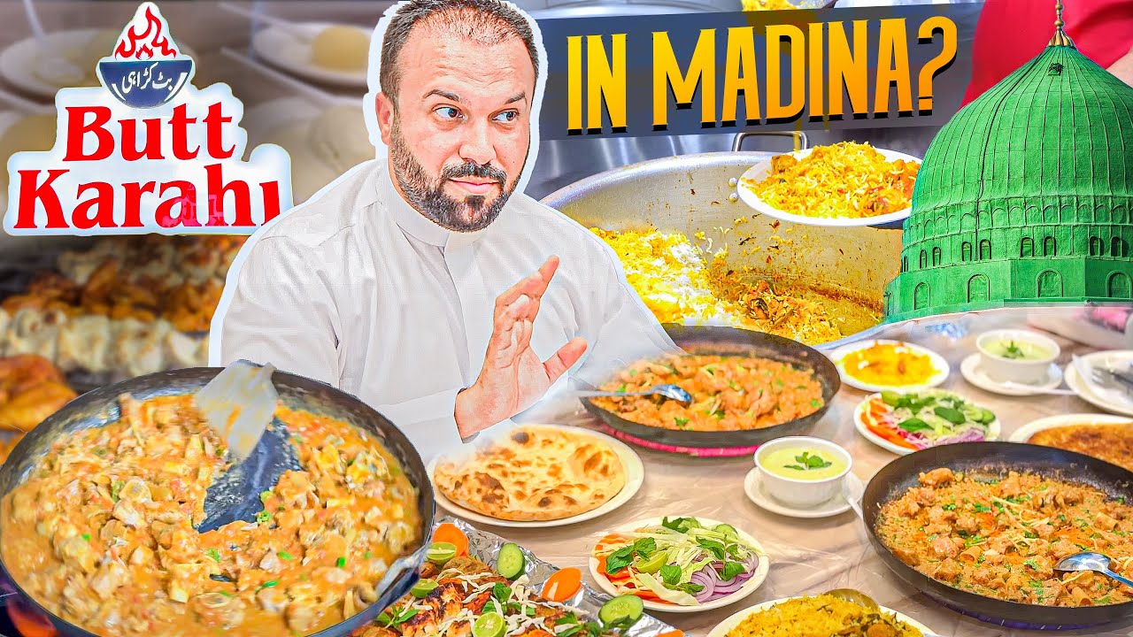 Best Lahori Karahi 🥘 & Karachi Biryani 🍲 in Madinah 💚😋 | 24 Hours Open 🕘