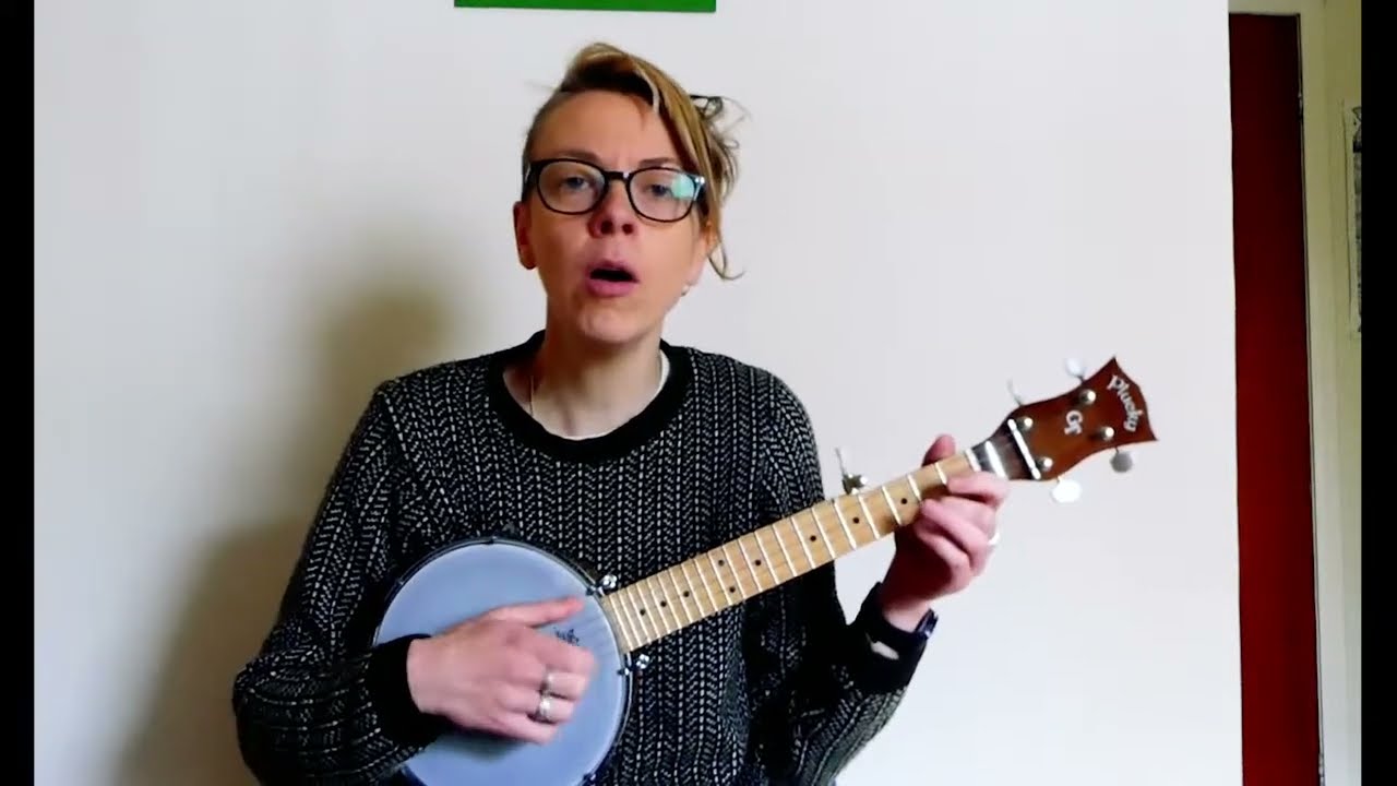 Fall on my knees - song on the banjo