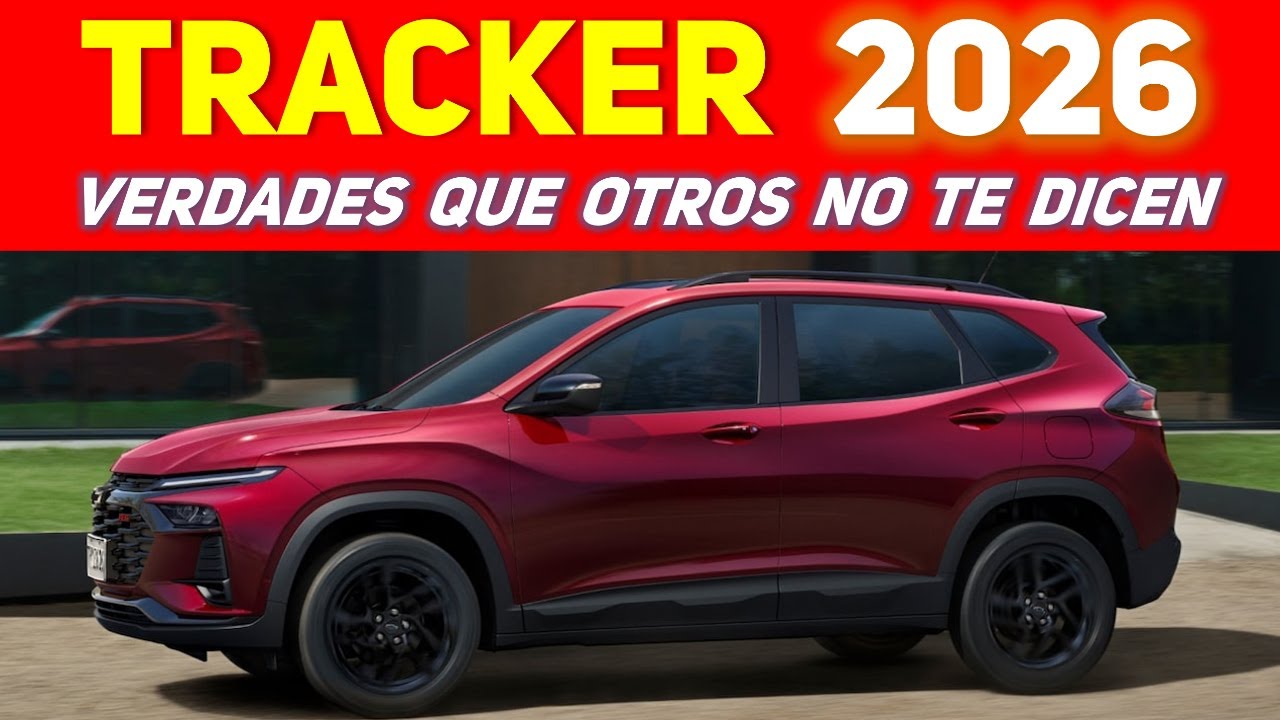 La realidad de la nueva CHEVROLET TRACKER 2026