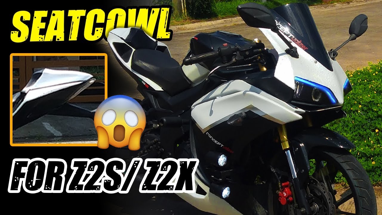 Rear Seat Cowl for Z2S / Z2X - FULL FIberglass | PLUG & PLAY | DUCATI INSPIRED