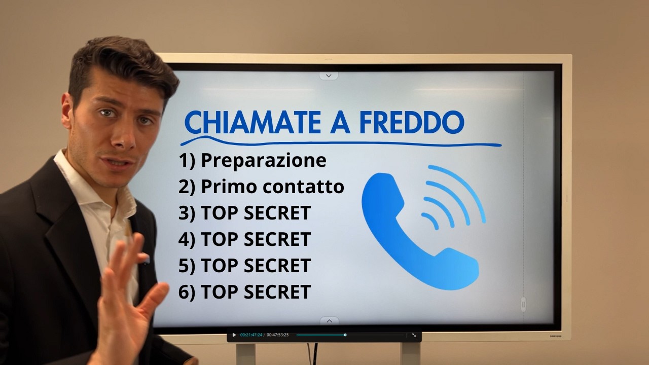 9 anni di chiamate a freddo in 28 minuti