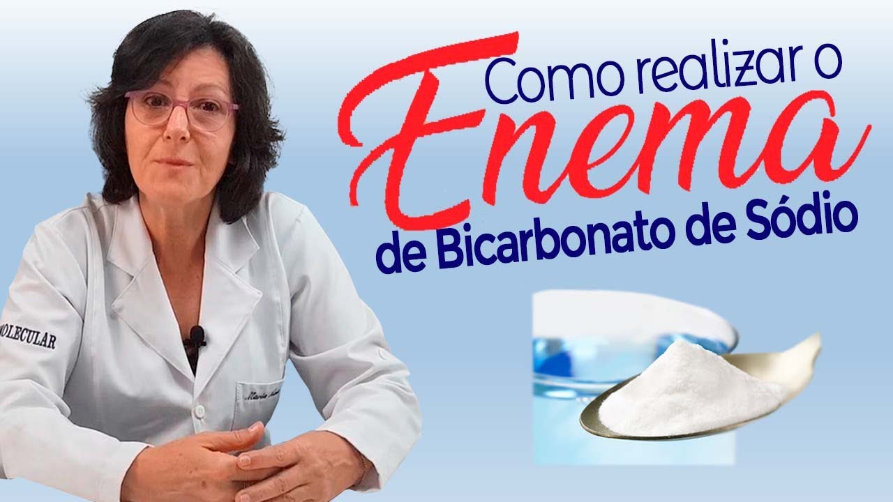 ENEMA DE BICARBONATO DE SÓDIO | COMO FAZER