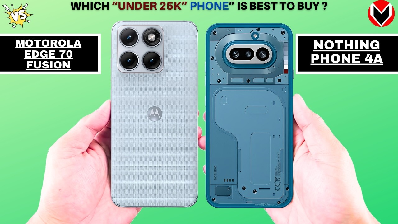 MOTO EDGE 70 FUSION vs NOTHING PHONE 4A
