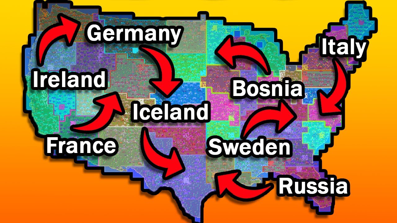 What if Every State was a European Country! - (WorldBox)