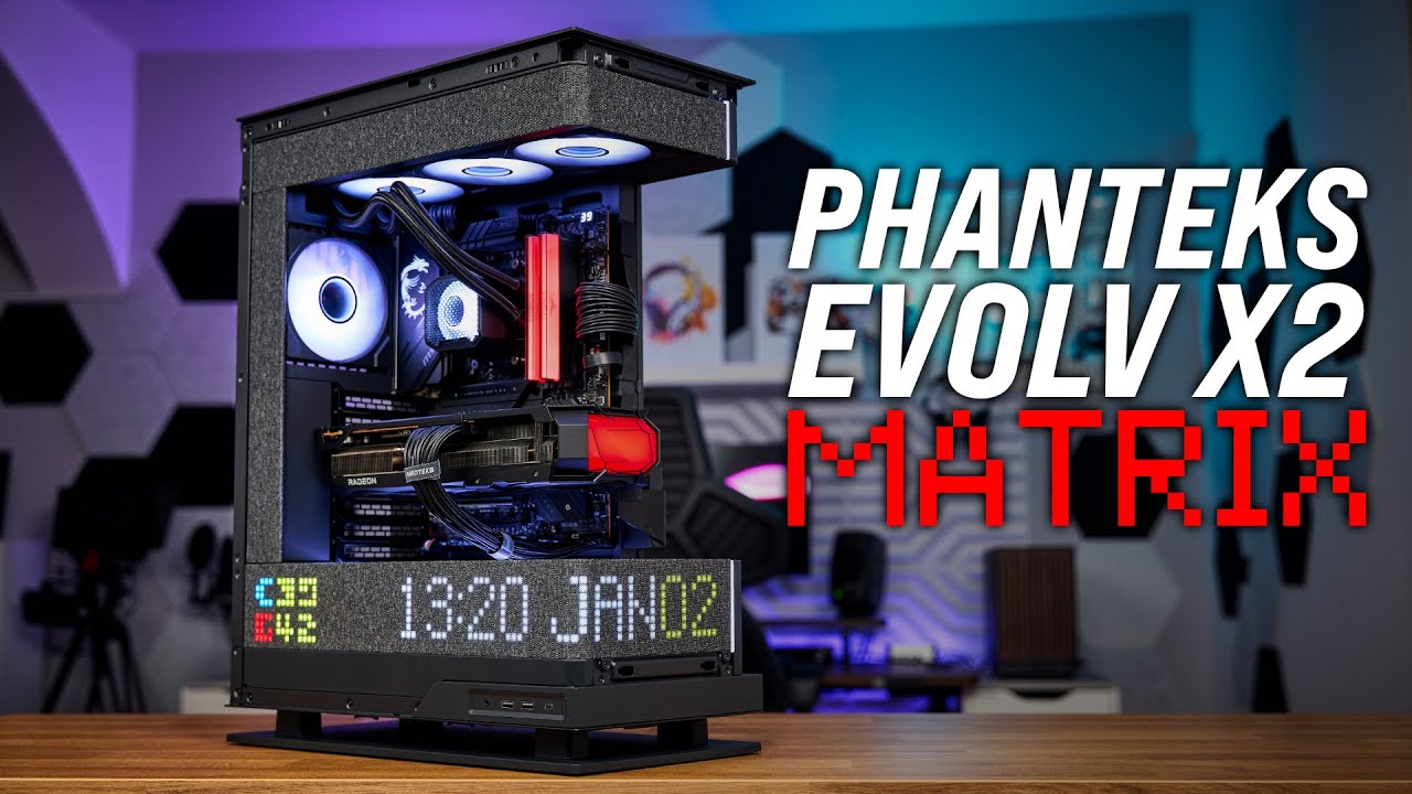 This Is Phanteks’ Boldest Case Ever | Evolv X2 Matrix Review