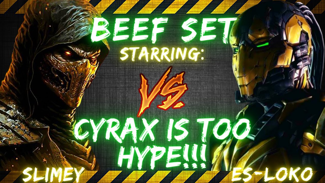BEEF SET ft. Slimey vs Es-Loko | CYRAX IS TOO HYPE!!!