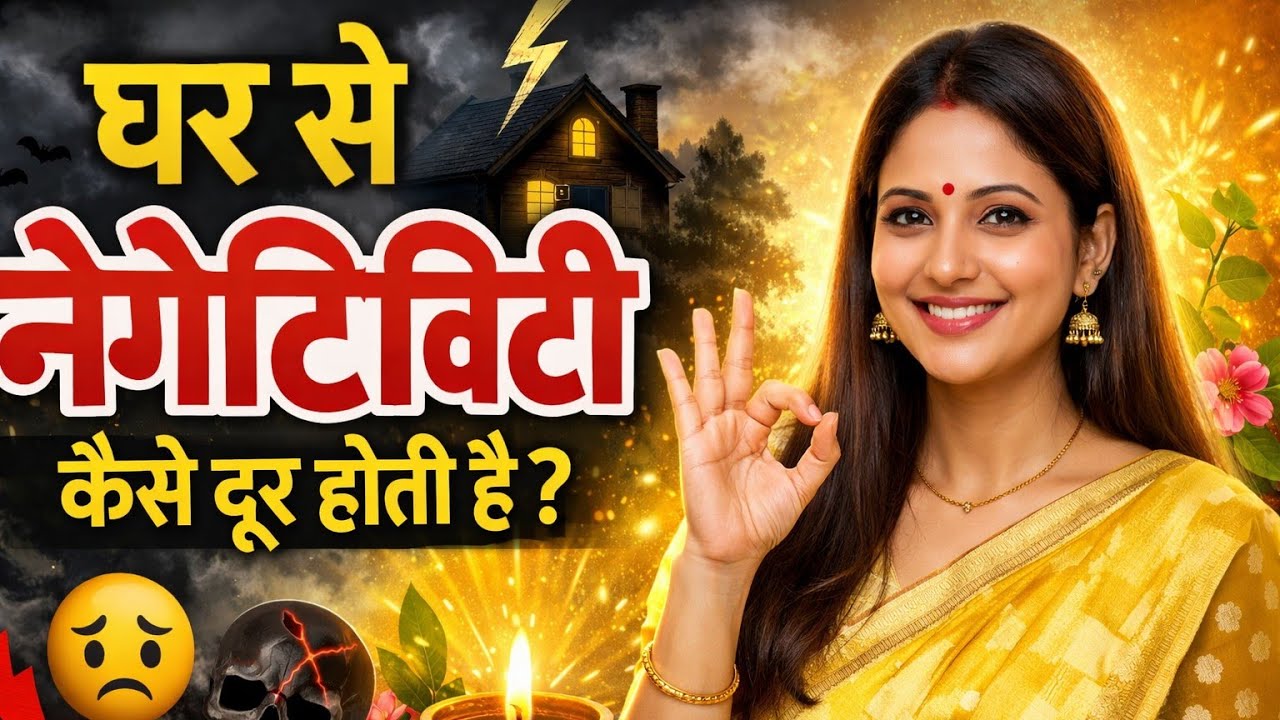 घर से नेगेटिविटी दूर कैसे करें