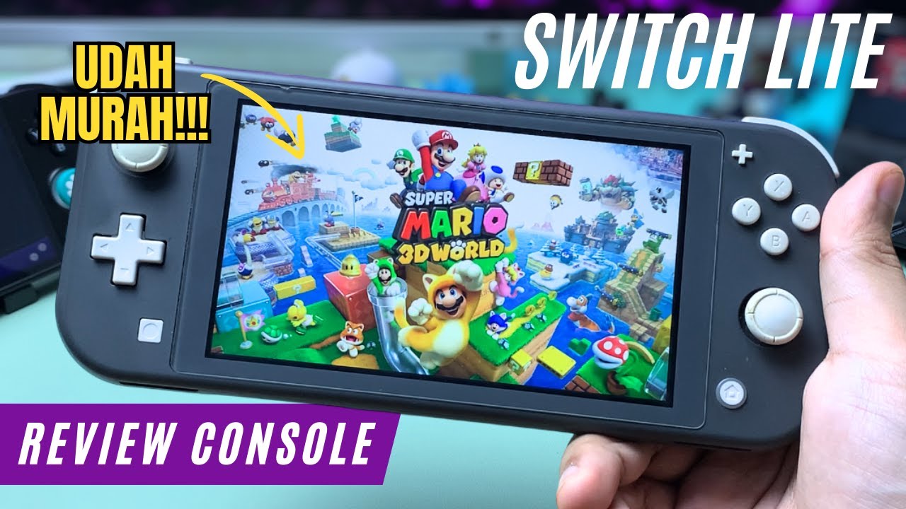 Nyobain Nintendo Switch Lite di Tahun 2025: Murah, Simpel dan Mungil!!!
