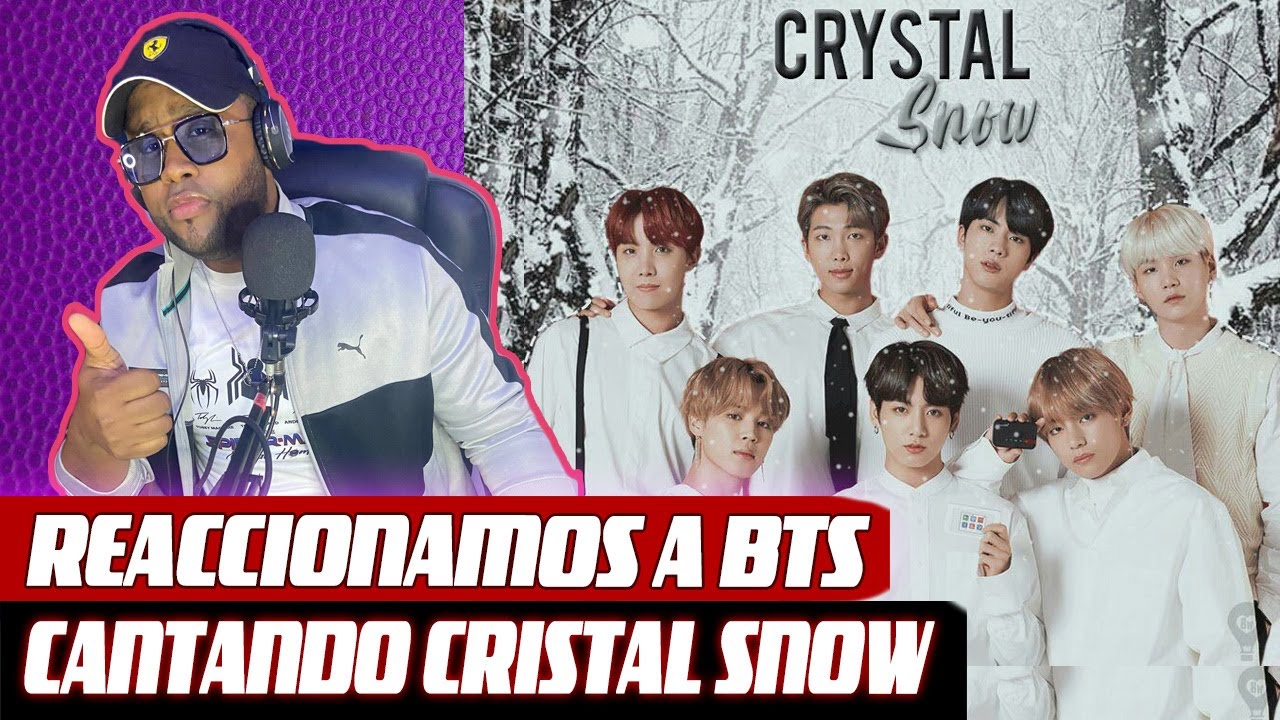 REACCIONAMOS A BTS CANTANDO CRISTAL SNOW EN VIVO