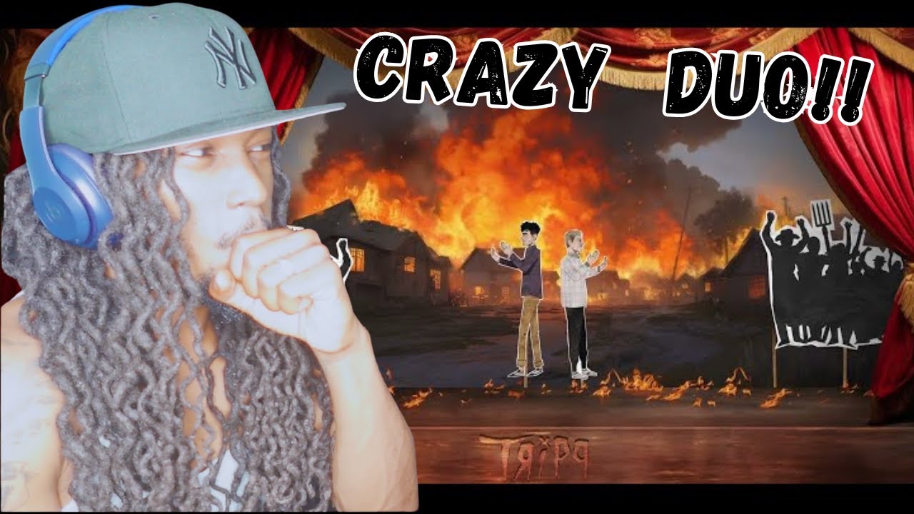 KIING REACTS to Azahriah x Desh - vicc & kaotikus egy ház!