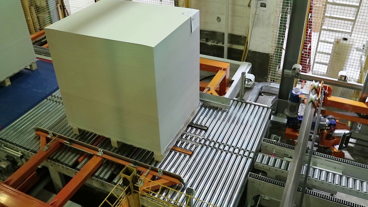 Bocedi Stretch Hood Pallet packaging systems for the paper and cardboard industry