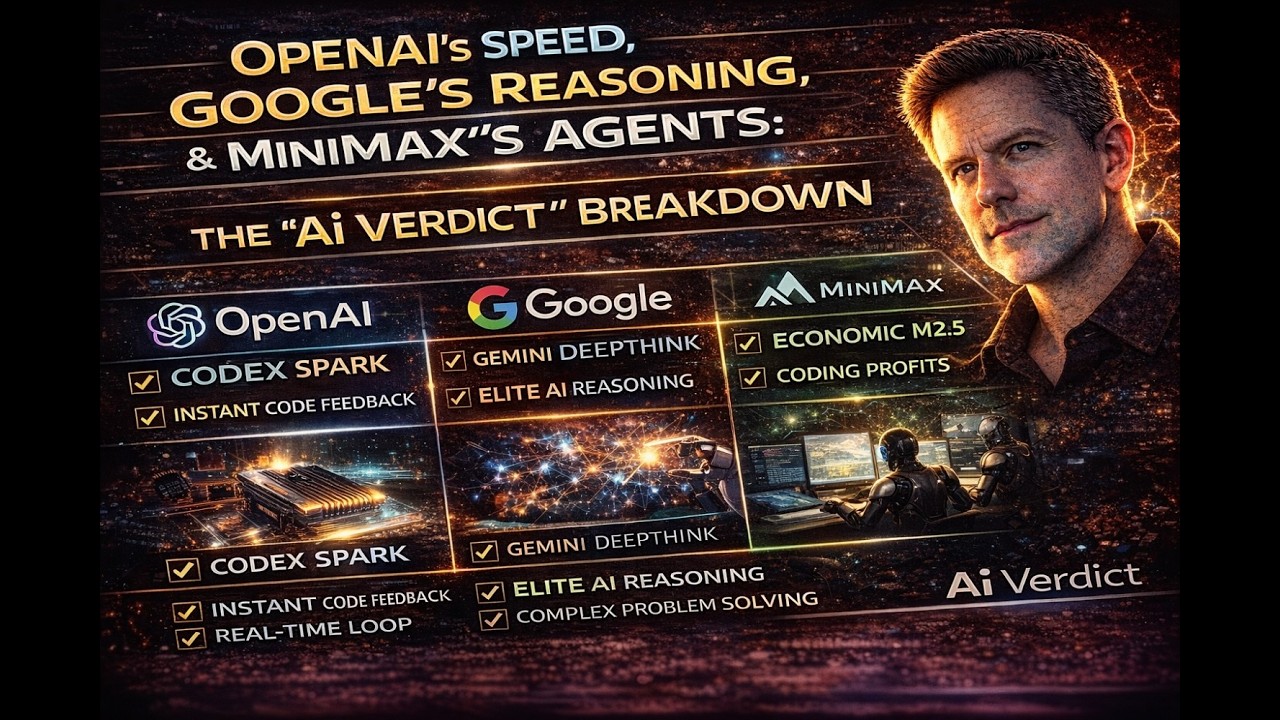 OpenAI&rsquo;s Speed, Google&rsquo;s Reasoning, & MiniMax&rsquo;s Agents: The 