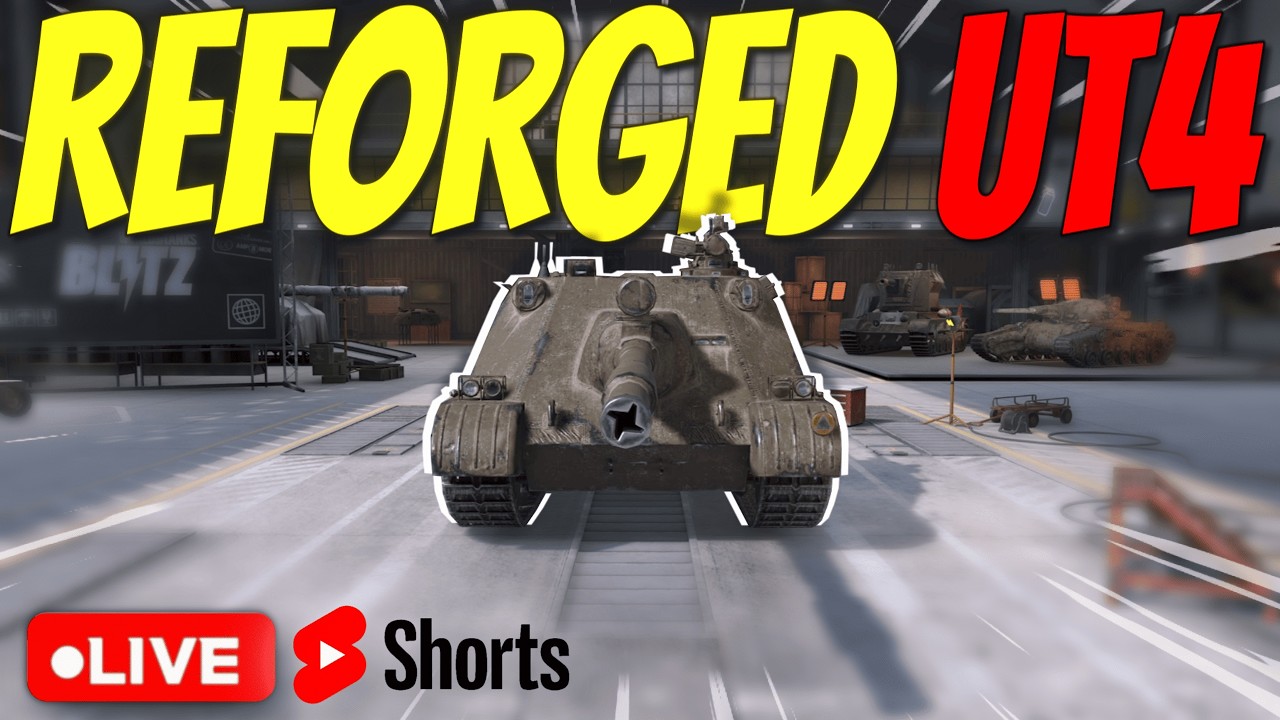 What's new in UT4? || WoT Blitz REFORGED | #shorts #wotb #worldoftanksblitz