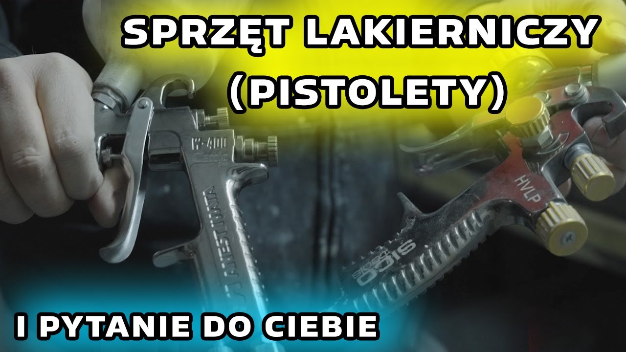 ?????? Sprzęt lakierniczy (pistolety) i pytanie do Ciebie
