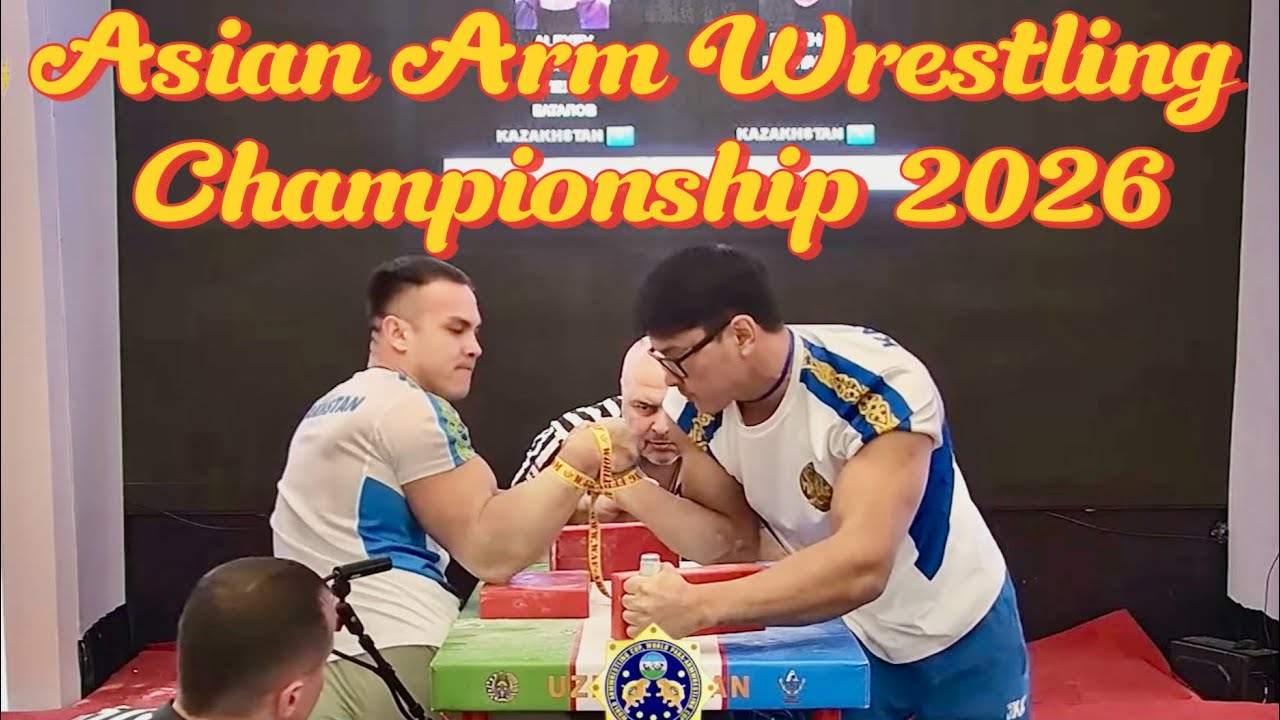Asian Arm Wrestling Championship 2026 | SENIORS RIGHT ARM FINALS