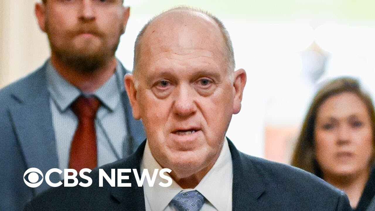 Border czar Tom Homan on Capitol Hill as lawmakers work on DHS funding