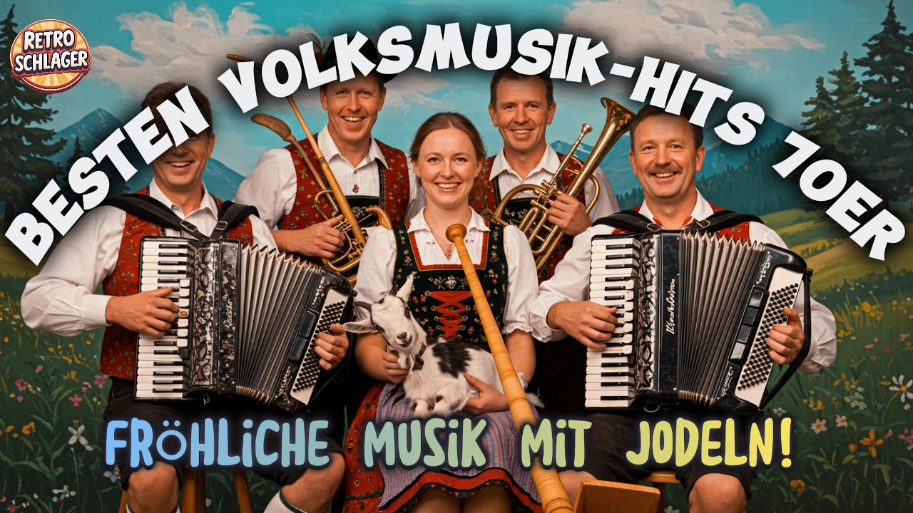 🇩🇪🎷 UNVERGESSEN: Die fröhlichsten deutschen Volksmusik der 70er – garantieren beste Stimmung!