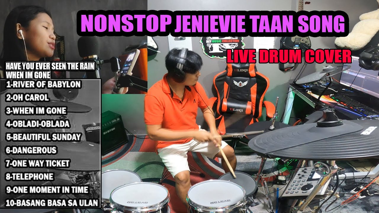 NONSTOP ROCK SONG FEMALE VERSION BY JENIEVIE TAAN