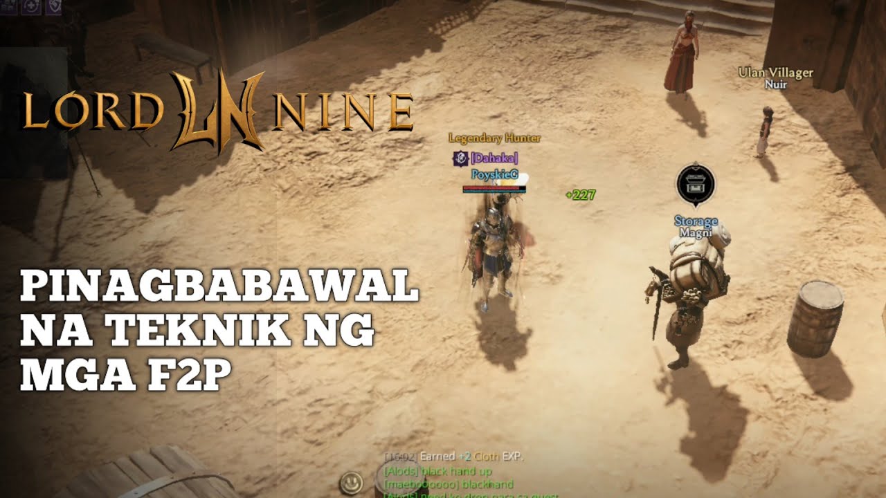 Lord Nine Infinite Class Gameplay - Ang Pinagbabawal na Teknik ng mga F2P