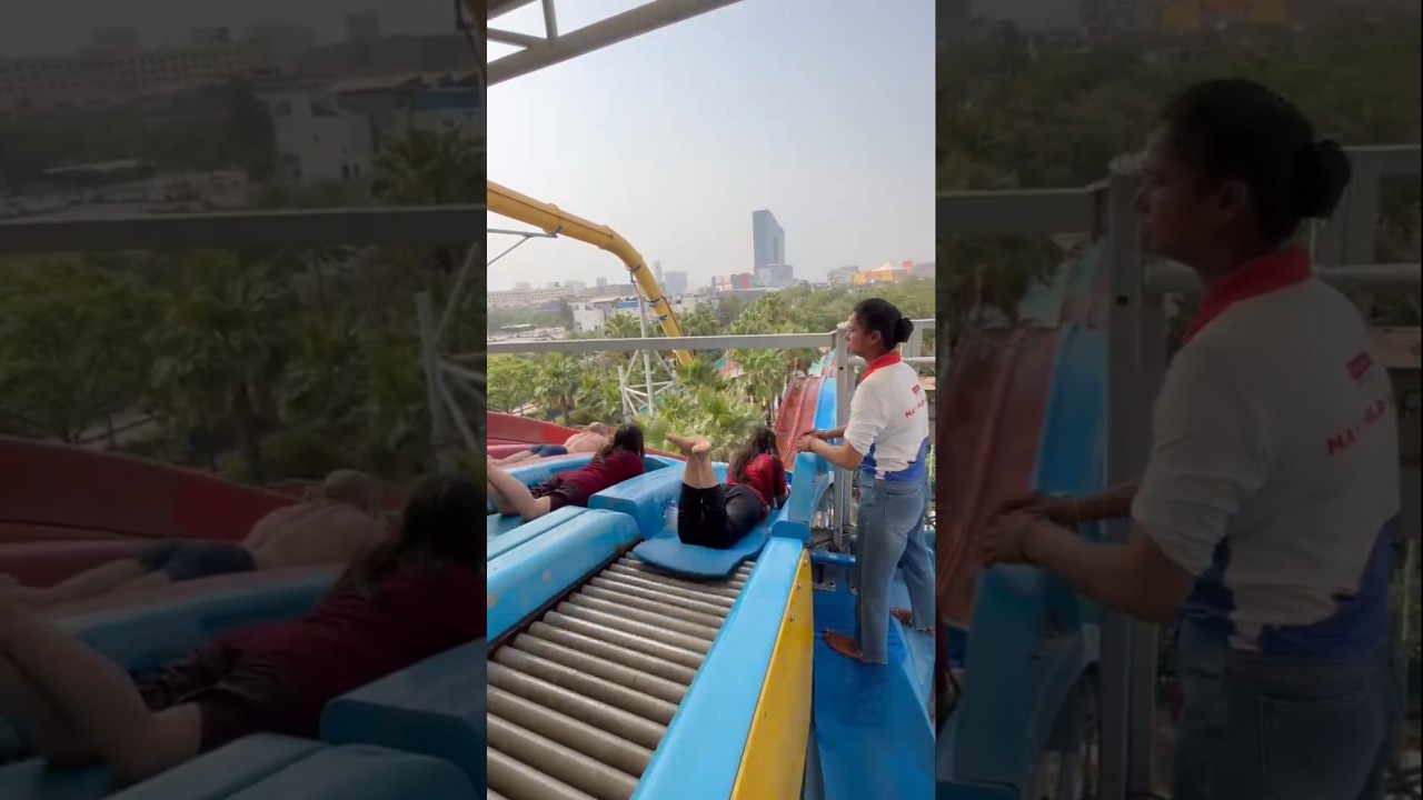 Wow water park Noida |worlds of wonder| Noida water💦🐬 park 