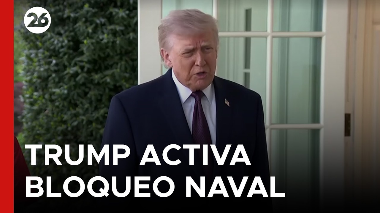 🚨 EL BLOQUEO EMPIEZA HOY | Trump ordena interceptar naves ante la postura inflexible de Ir&aacute;n