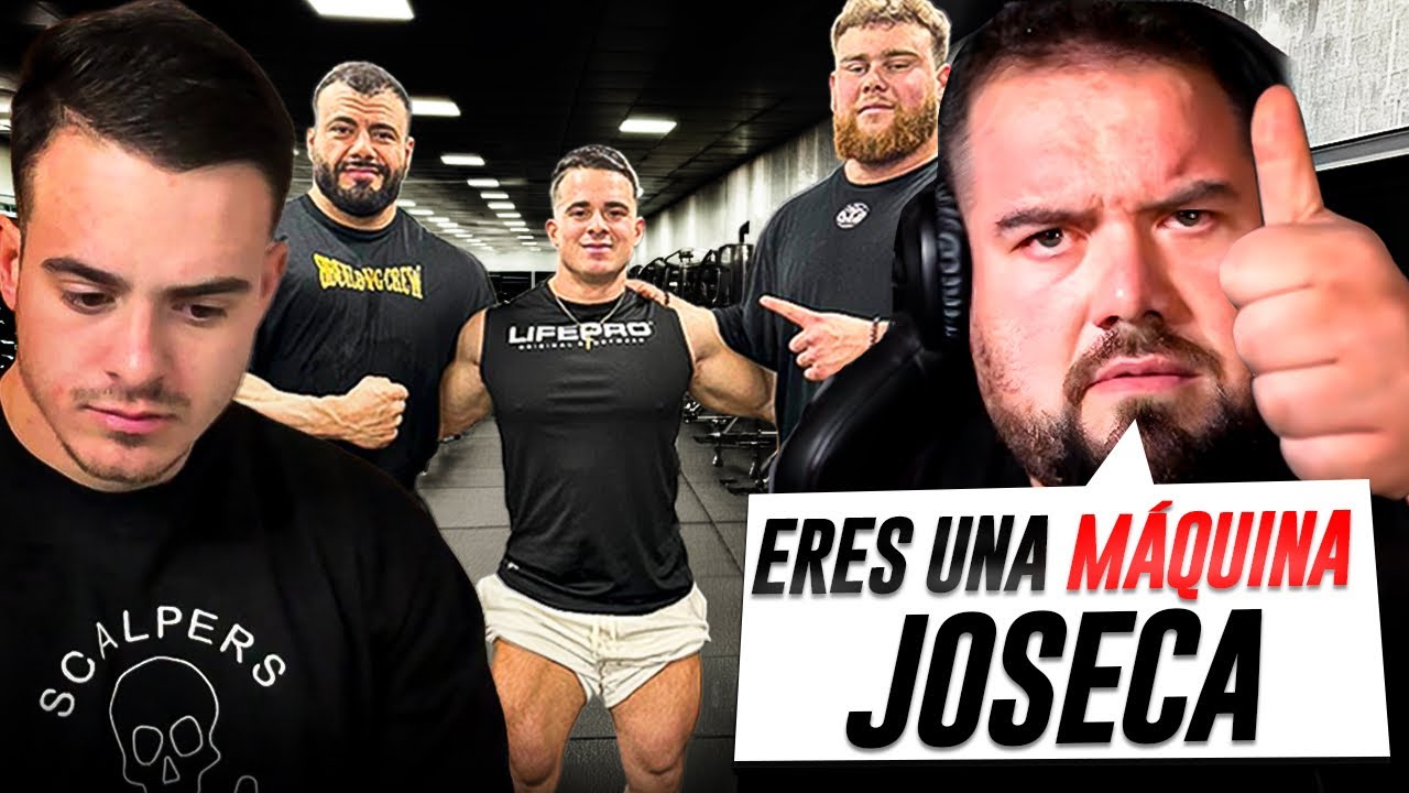 ANTONIO MÁS MÁS REACCIONA A MI ENTRENO DE PIERNAS CON JORDI Y ELÍAS / LE CONTESTO A TODO