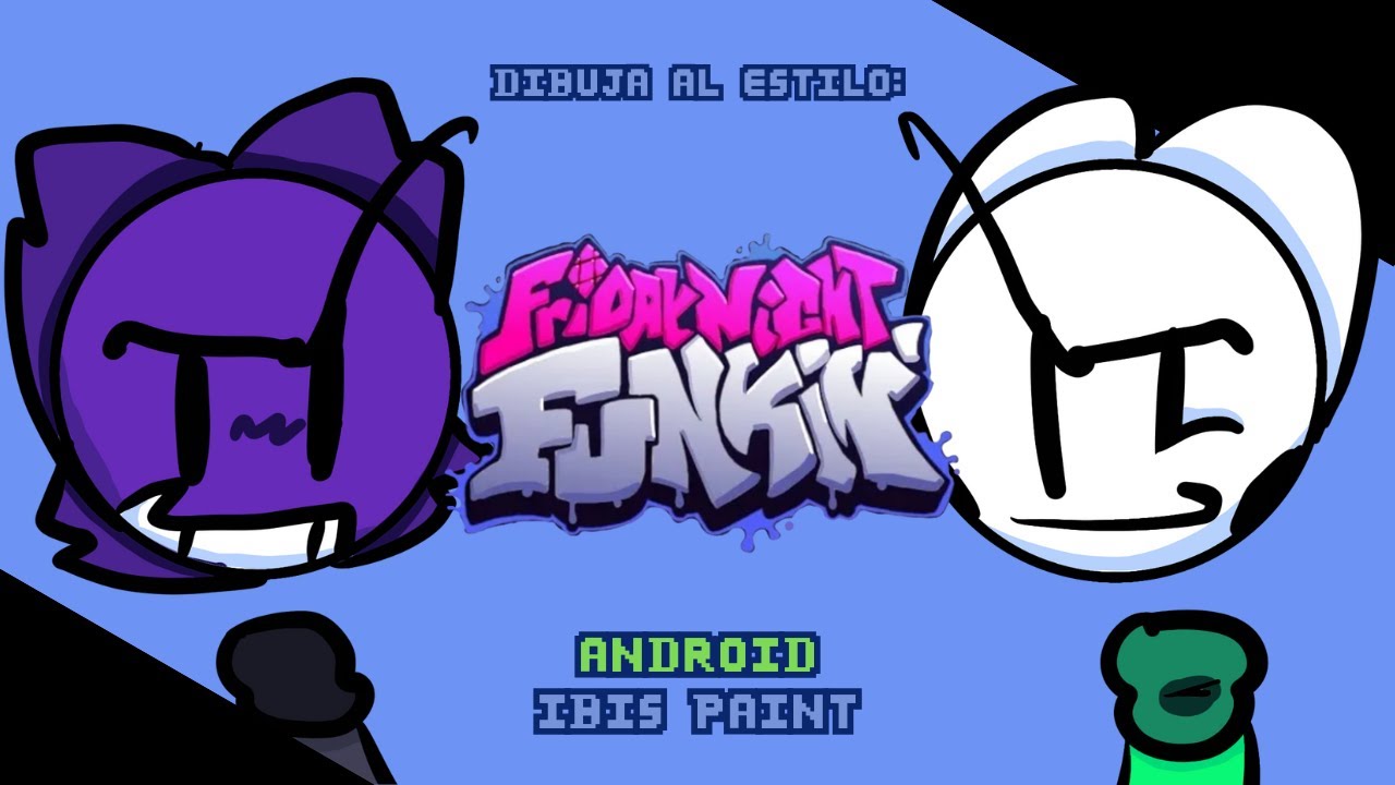 🔥¿¿CÓMO DIBUJAR ESTILO FRIDAY NIGHT FUNKIN EN IBIS PAINT??🔥 / Colab: ‪@GatsBLOX