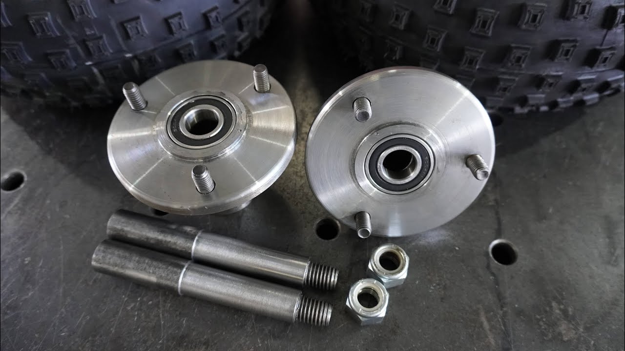 Fabricación Cubos Delanteros Para kart /Proyecto mini kart cross PT 2.