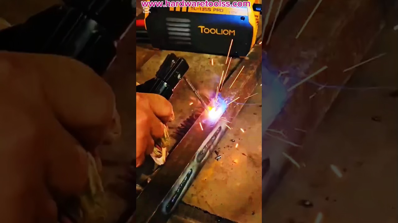 What If You Could MASTER Stick Welding with TOOLIOM 135A? #shorts