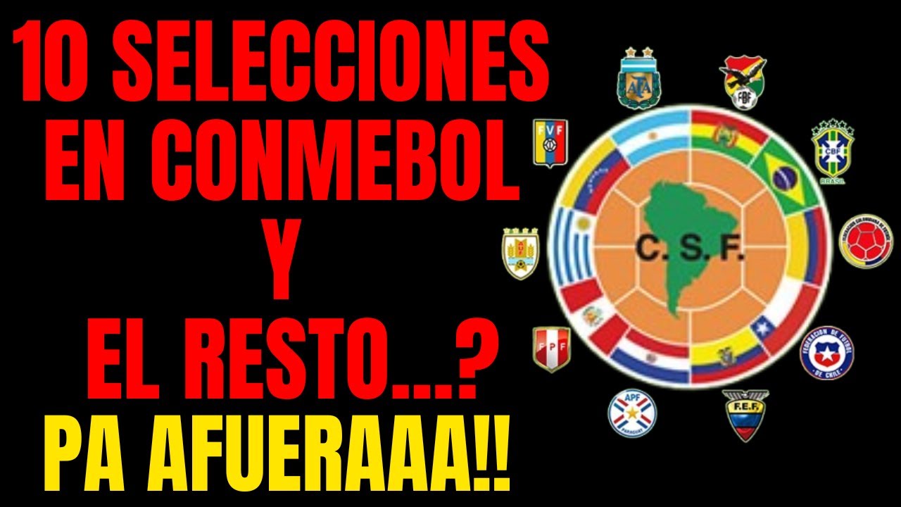 Los olvidados de Sudamérica. La pregunta prohibida: ¿Por qué solo 10 equipos integran la Conmebol?