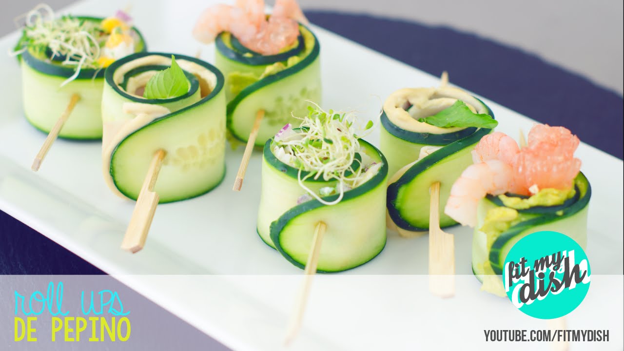 Roll Ups de Pepino