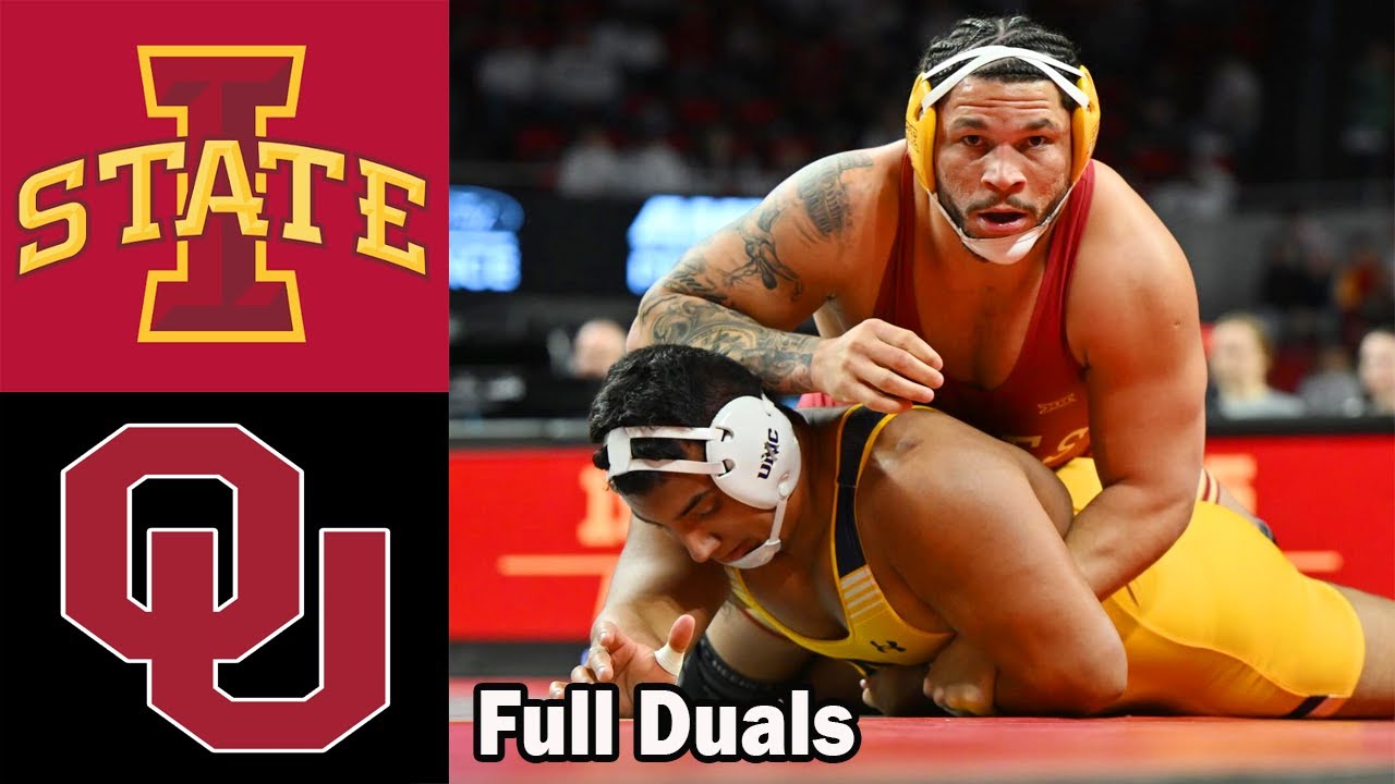 Iowa State vs Oklahoma [FULL DUALS] Men's College Wrestling 2026, Jan 30 2026