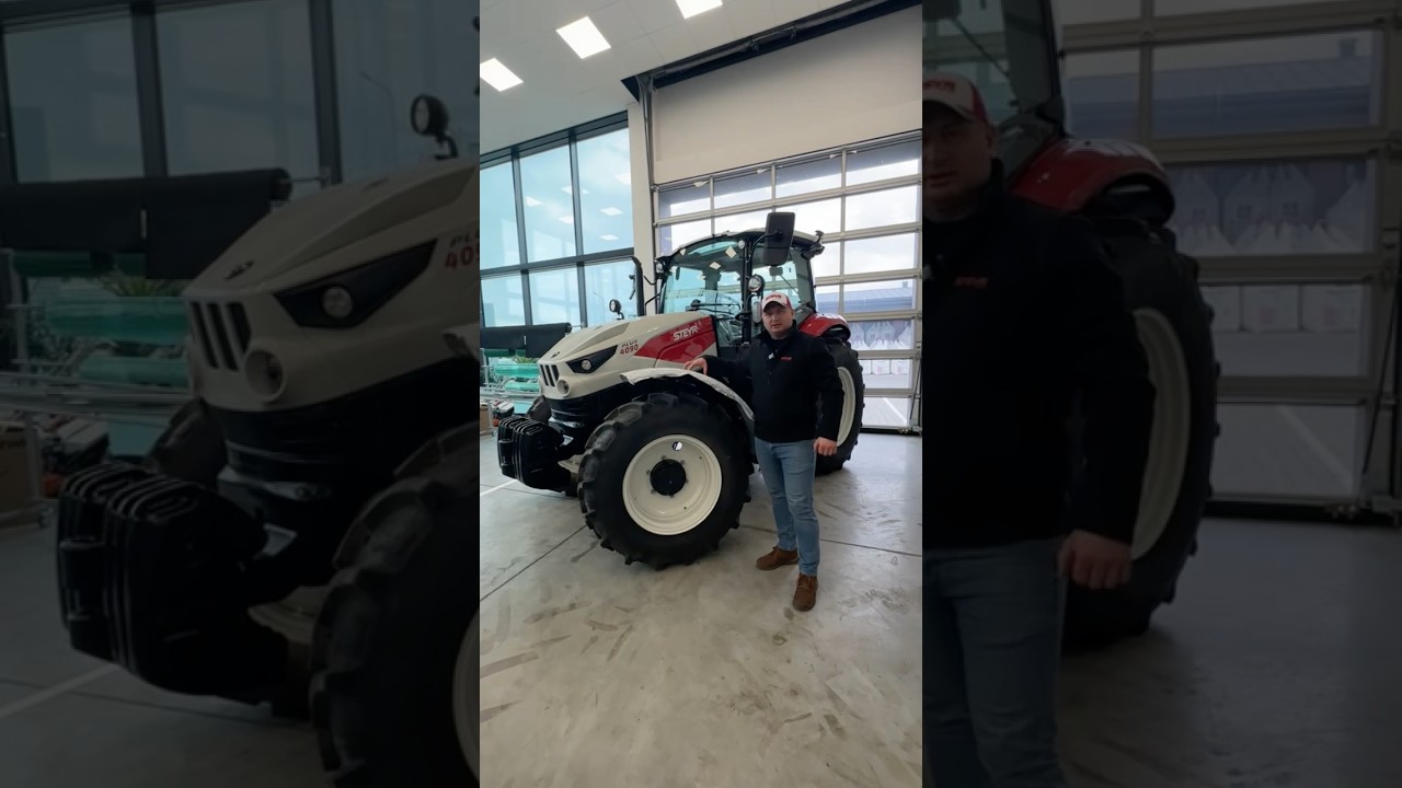 Mamy Go STEYR 4090 PLUS HILO pierwszy w historii firmy #agrotechobsza #steyr #steyrplus