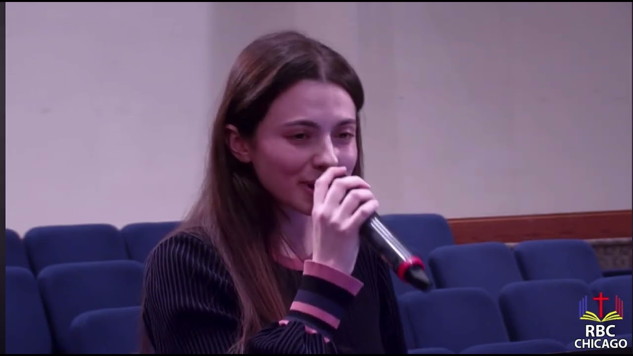 Căutam rostul vieții pe Pământ | Laura Bretan, Biserica Baptistă Chicago 