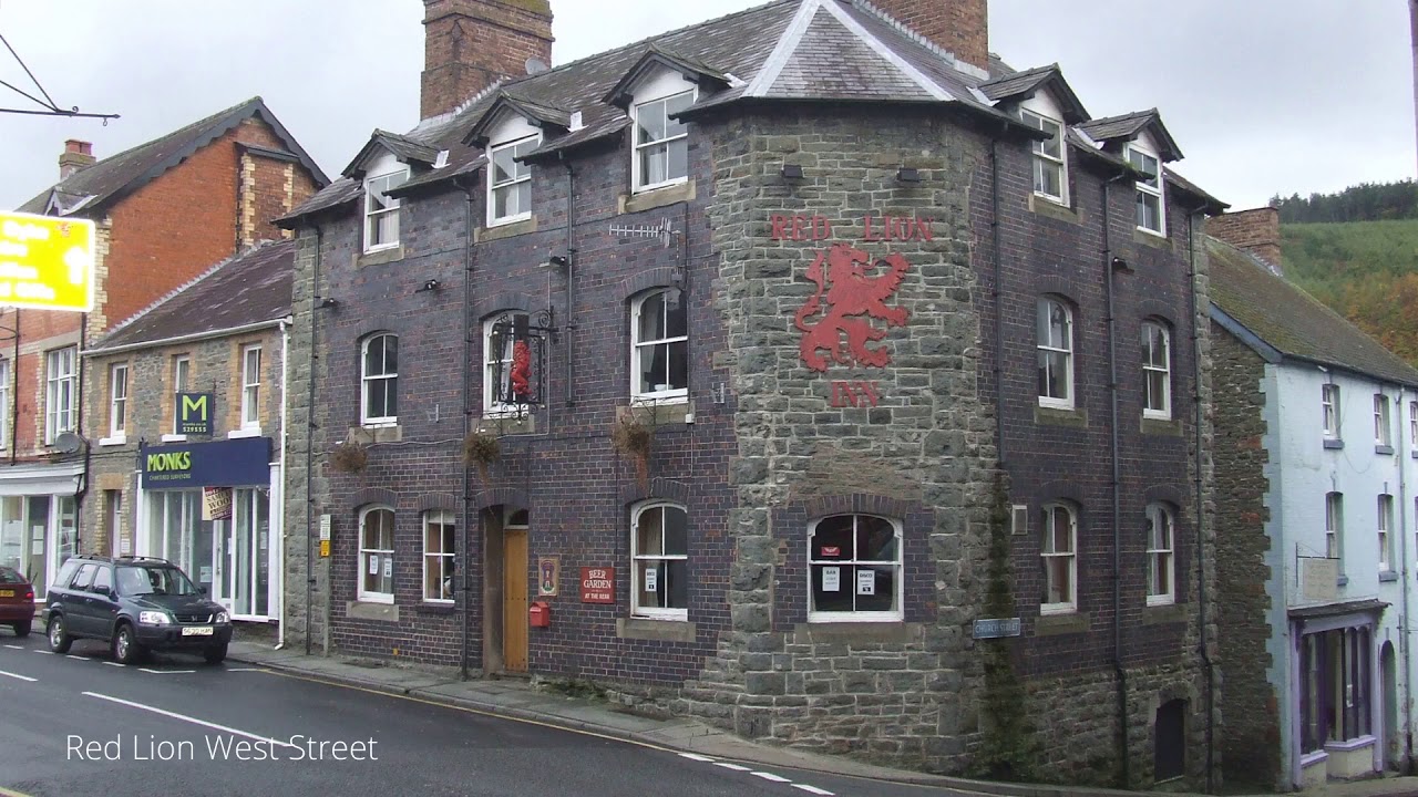 Knighton in Powys Wales on the England–Wales Border Slideshow of Photographs that was Taken in 2005