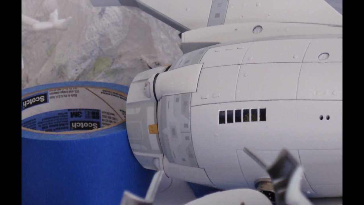 REFIT ENTERPRISE 1701 PAINT EFFECTS by Trekmodeler.com