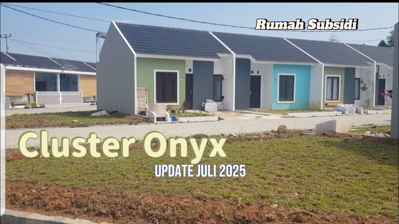 Keliling Cluster Onyx Permata Mutiara Maja | Rumah Subsidi