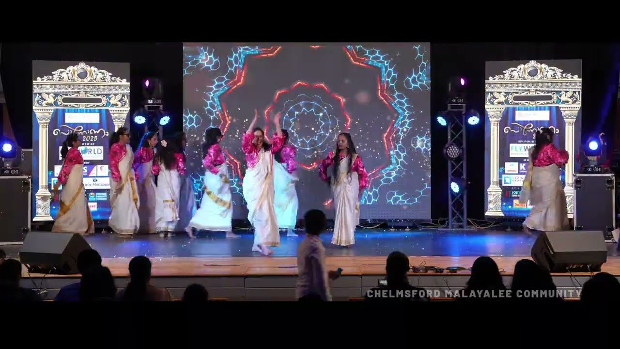 ONAM 2025 LADIES DANCE | Chelmsford Malayalee Koottayma
