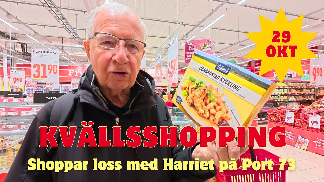 2024-10-29 KVÄLLSSHOPPING - Shoppar loss med Harriet på Port 73