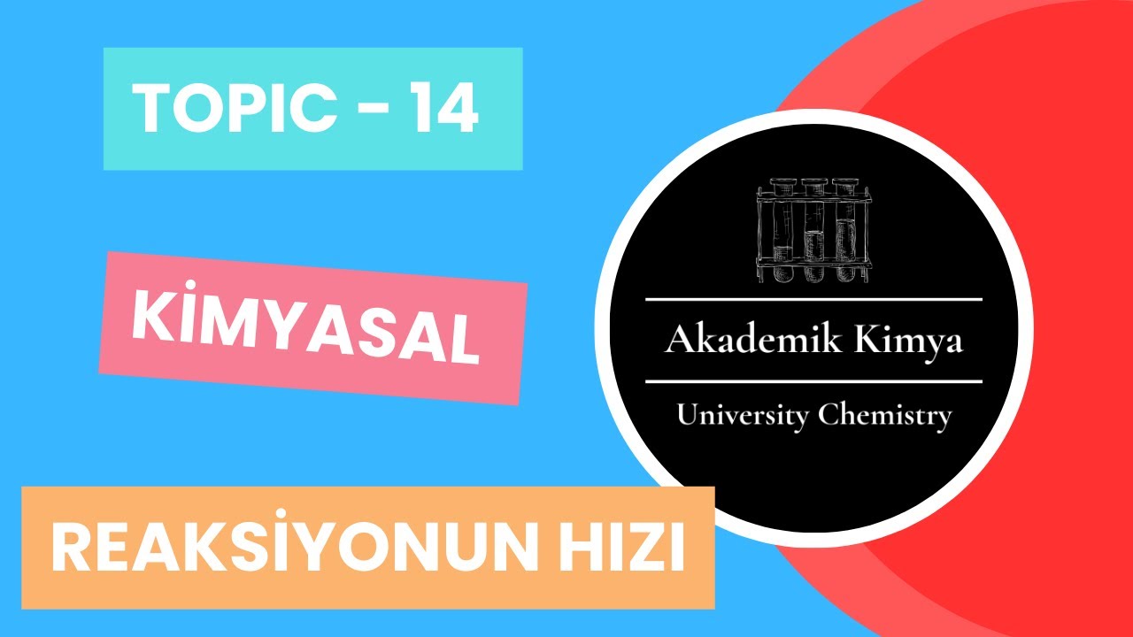 Kimyasal Reaksiyonun Hızı - The Rate of a Chemical Reaction