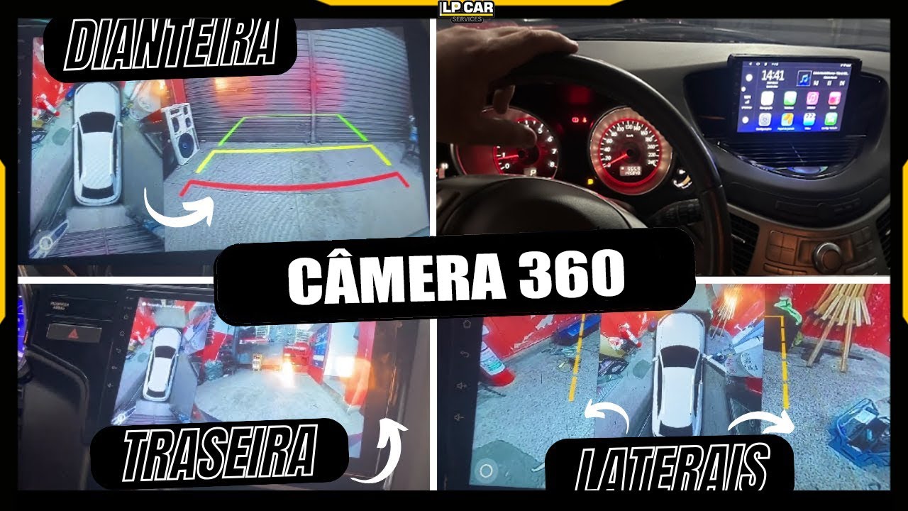 Câmera 360 panorâmica como funciona - MULTIMÍDIA ANDROID - SUBARU TRIBECA