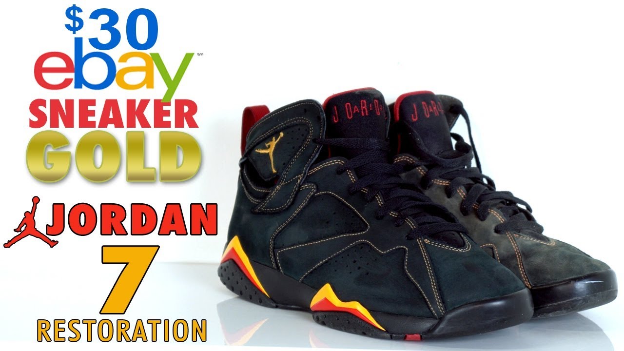 $30 eBay Sneaker Gold - Air Jordan 7 Citrus Restoration