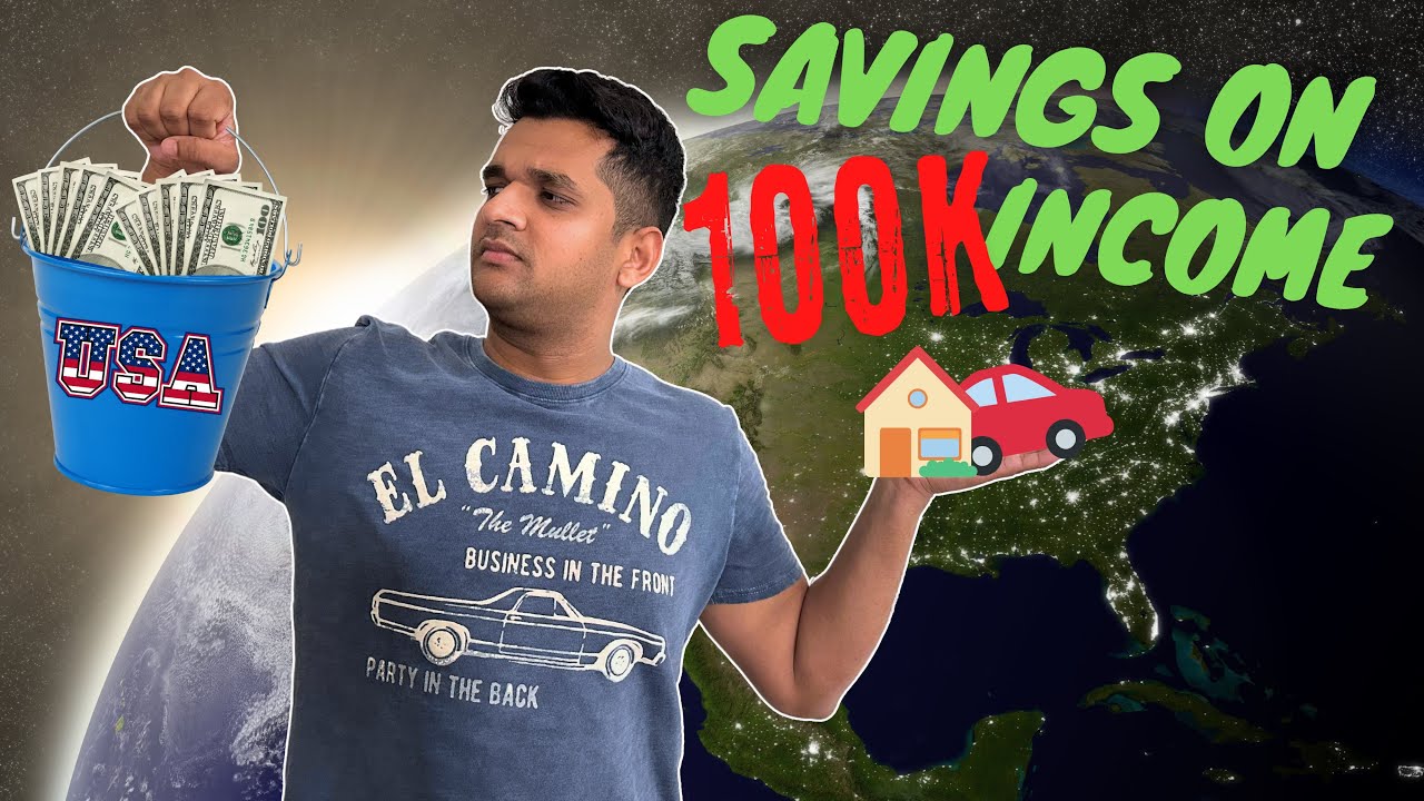 How much you can save on 100k salary in USA after MS in USA
