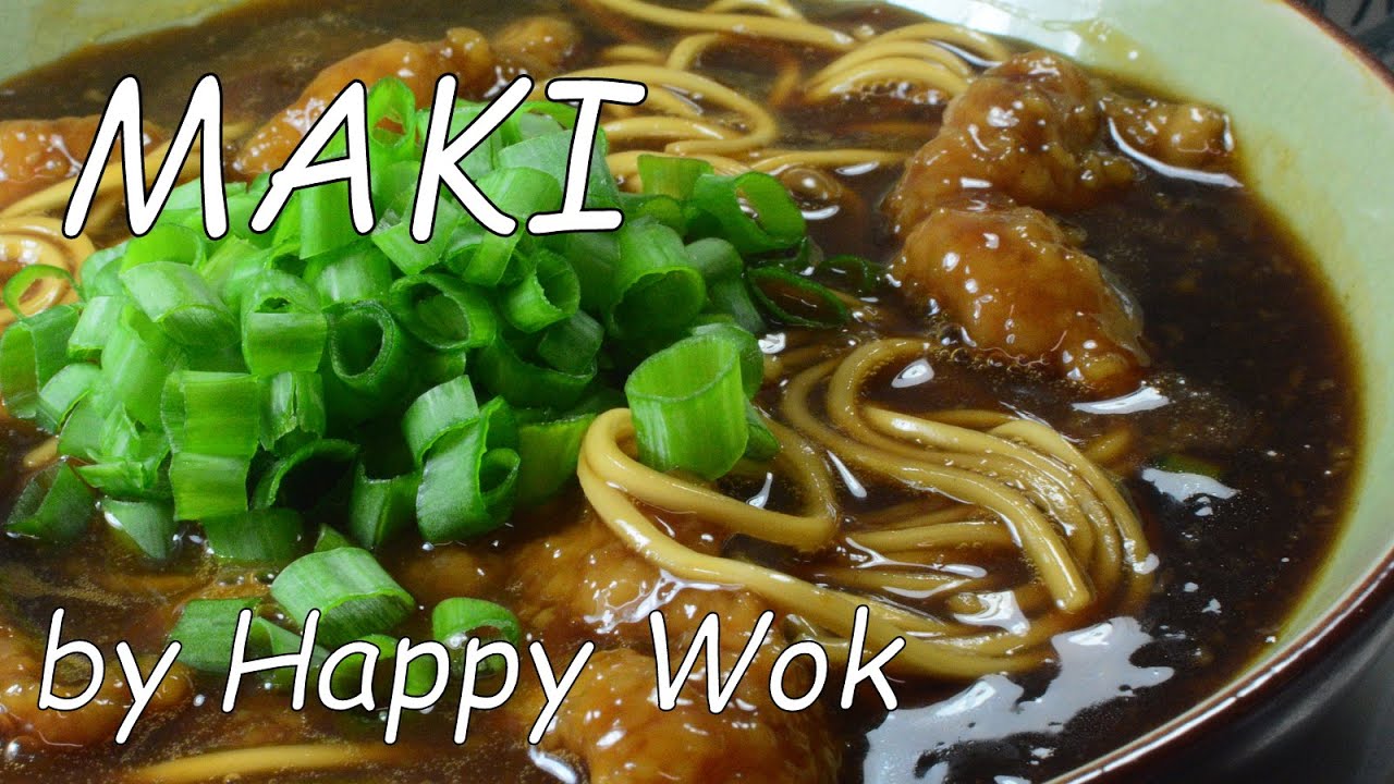 真面 Maki Mee ( Pork Noodle Soup-Perfected Recipe )